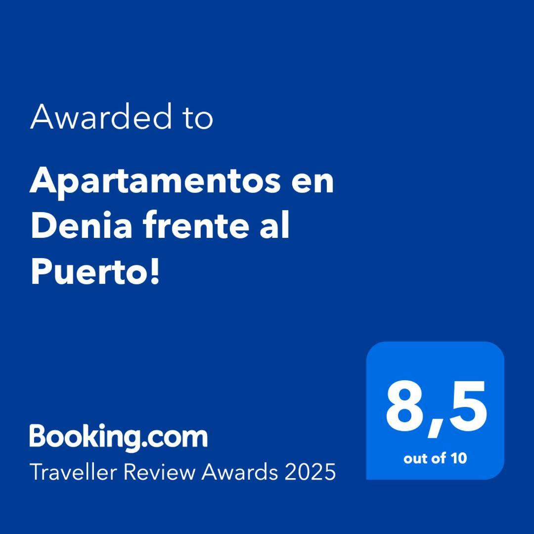 Apartamentos En Denia Frente Al Puerto! Exteriör bild